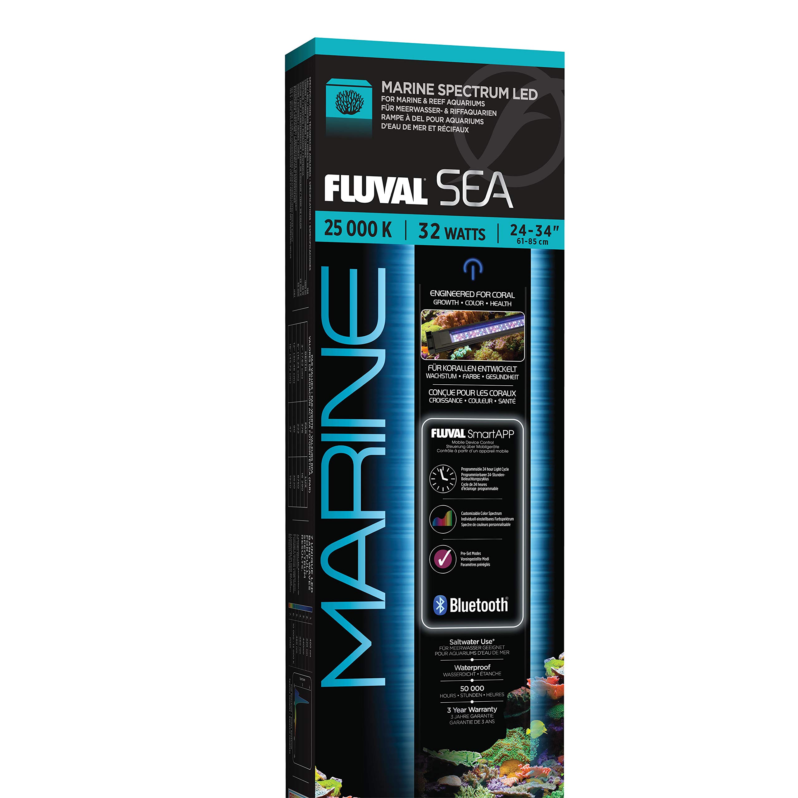 Fluval - Sea Marine 3.0 Led 32W 61-85Cm - (120.8352)