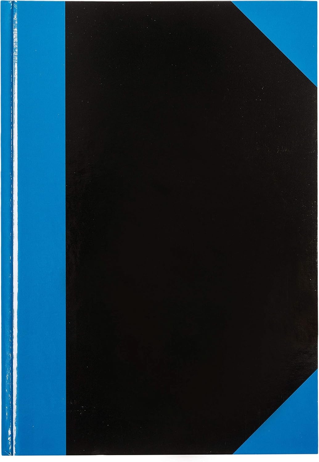 Idena 542901-22907000 Notebook A5, Lines, 96 Pages, FSC, Blue/Black, Black/Blue, DIN A5 liniert