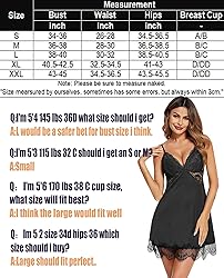 Avidlove Women Lingerie Satin Lace Chemise