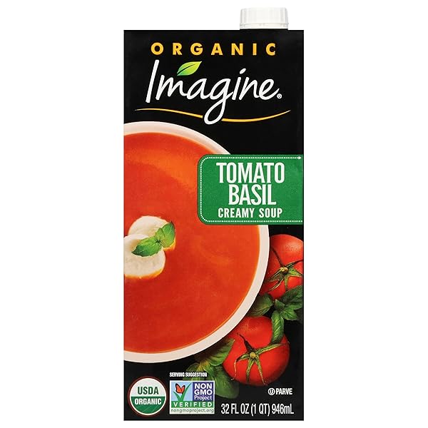 IMAGINE ORGANIC CREAMY TOMATO BASIL SOUP 32 OZ