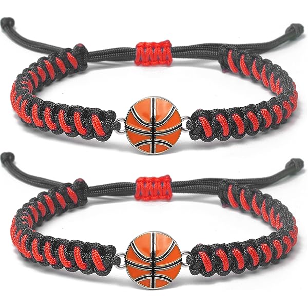 Lot De 20 Bracelets De Basket-ball, Bracelets à Breloques De