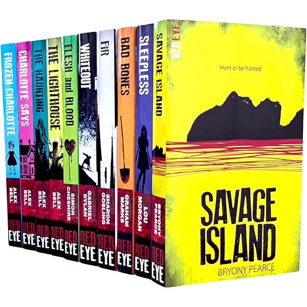 Red Eye Series Collection 10 Books Set Charlotte Says,Frozen