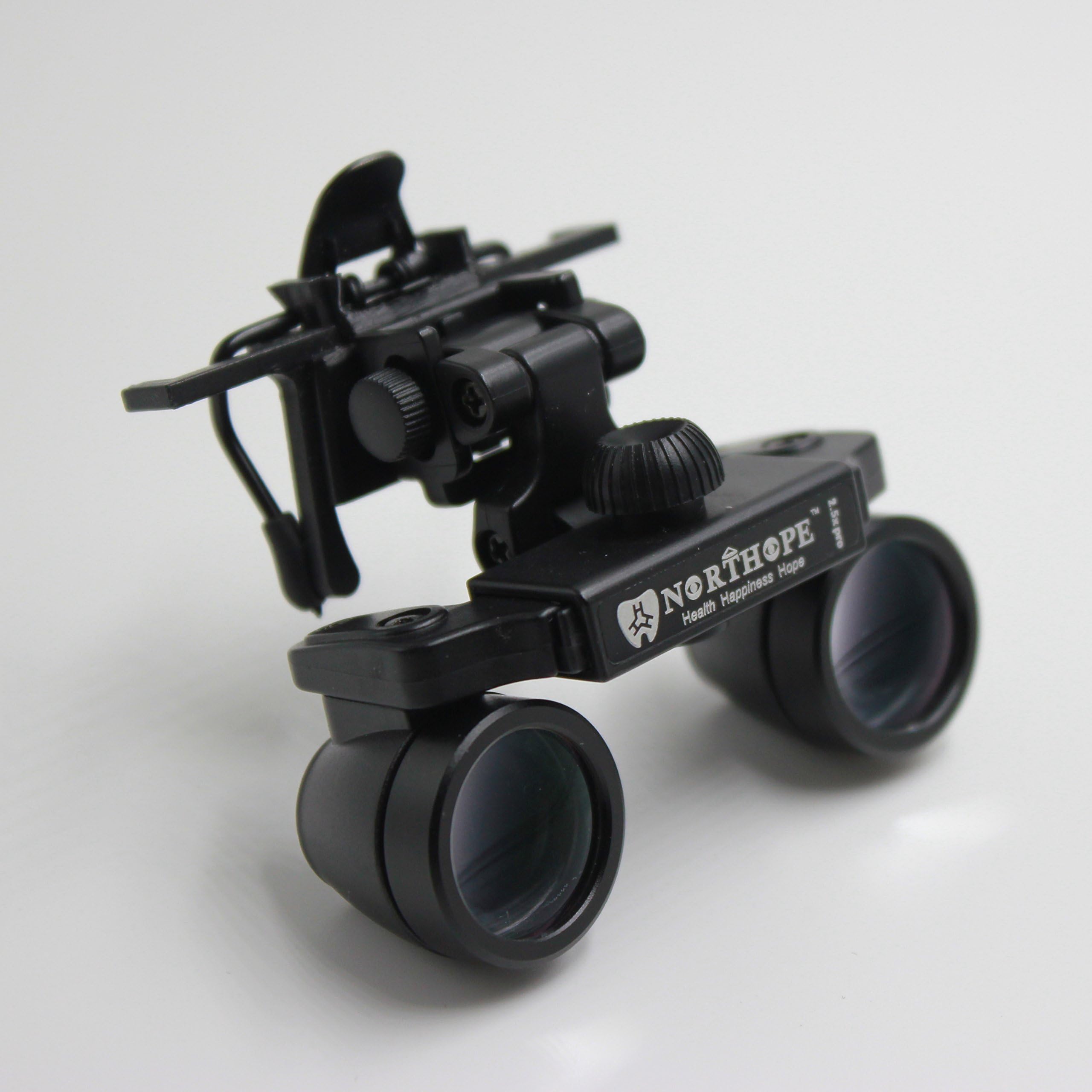 NORTHOPE Clip-on Ultra-light High-definition Waterproof L60G 2.5XPRO Surgical Medical Dental Binocular Loupes