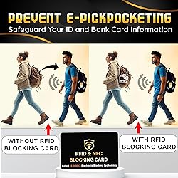 SaiTech IT 2 Pack RFID Blocking Card, One Card