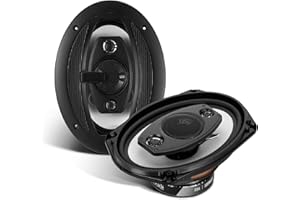 BOSS Audio Systems R94 6 x 9 Inch Car Door Speakers - 500 Watts (per Pair), Coaxial, 4 Way, Full Range, 4 Ohms, Sold in Pairs