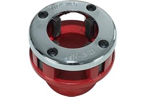 TEXALAN Ratchet Pipe Threader Kit Replacement 1-1/4-inch Dies,Compatible with Ratchet Pipe Threader Kit, Ideal for Galvanized and Iron Pipes, Not for Stainless Steel