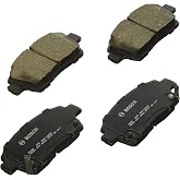 BOSCH BC990 QuietCast Premium Ceramic Disc Brake Pad Set - Front | Compatible with Select Scion iQ, xA, xB; Toyota Echo, MR2 Spyder, Prius