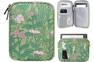 TiMOVO 6-7 Inch Tablet Sleeve for All-New Kindle Paperwhite/Colorsoft Signature Edition, Protective Sleeve Cover Case with Po