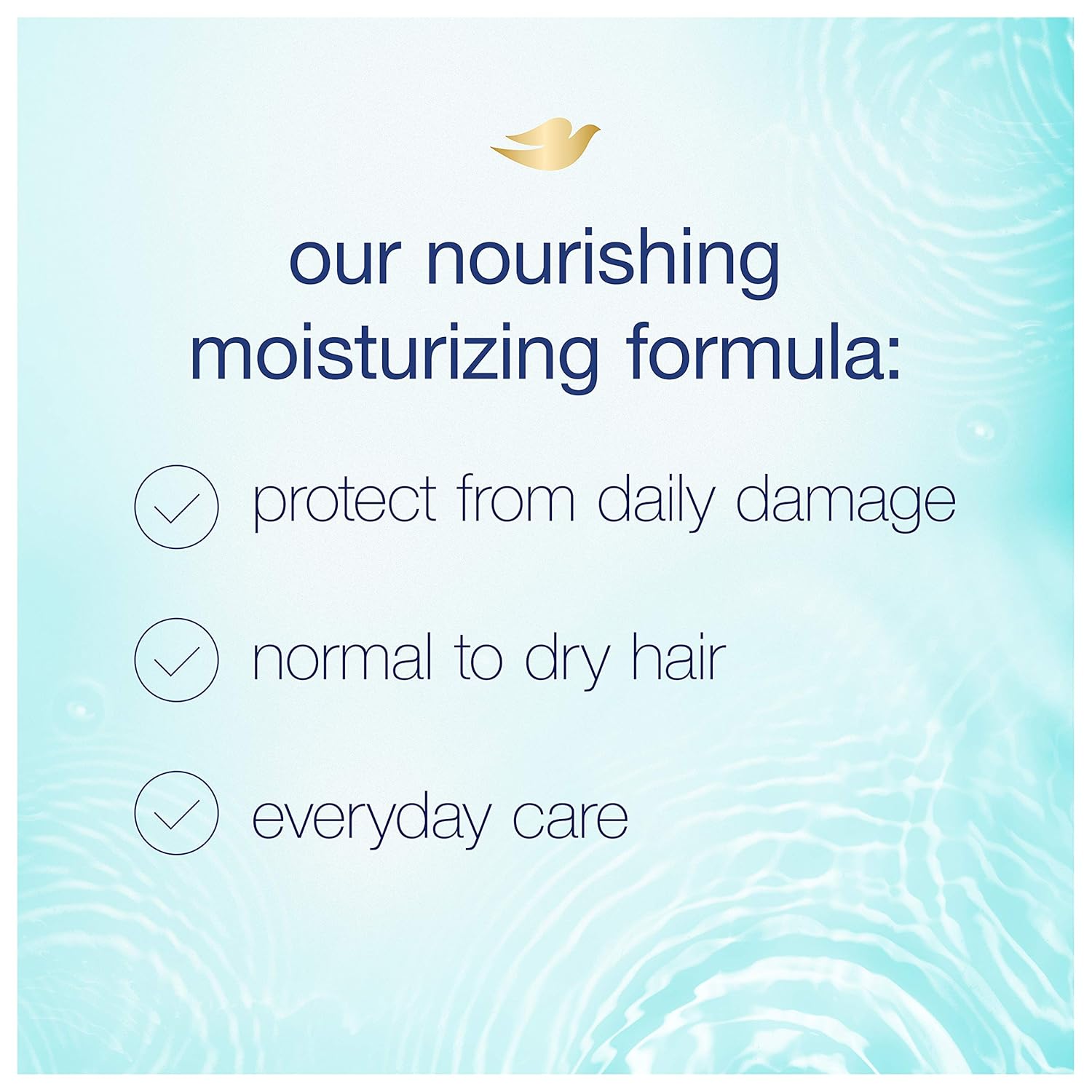 Dove Nutritive Solutions Moisturizing Shampoo for Normal to Dry Hair Daily Moisture with Pro-Moisture Complex for Manageable and Silky Hair 12 oz, 4 Count : Beauty