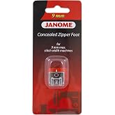 Janome Concealed Zipper Foot For 9mm Machines