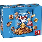 Chex Mix Traditional Snack Mix, 1.75 oz, 10 count