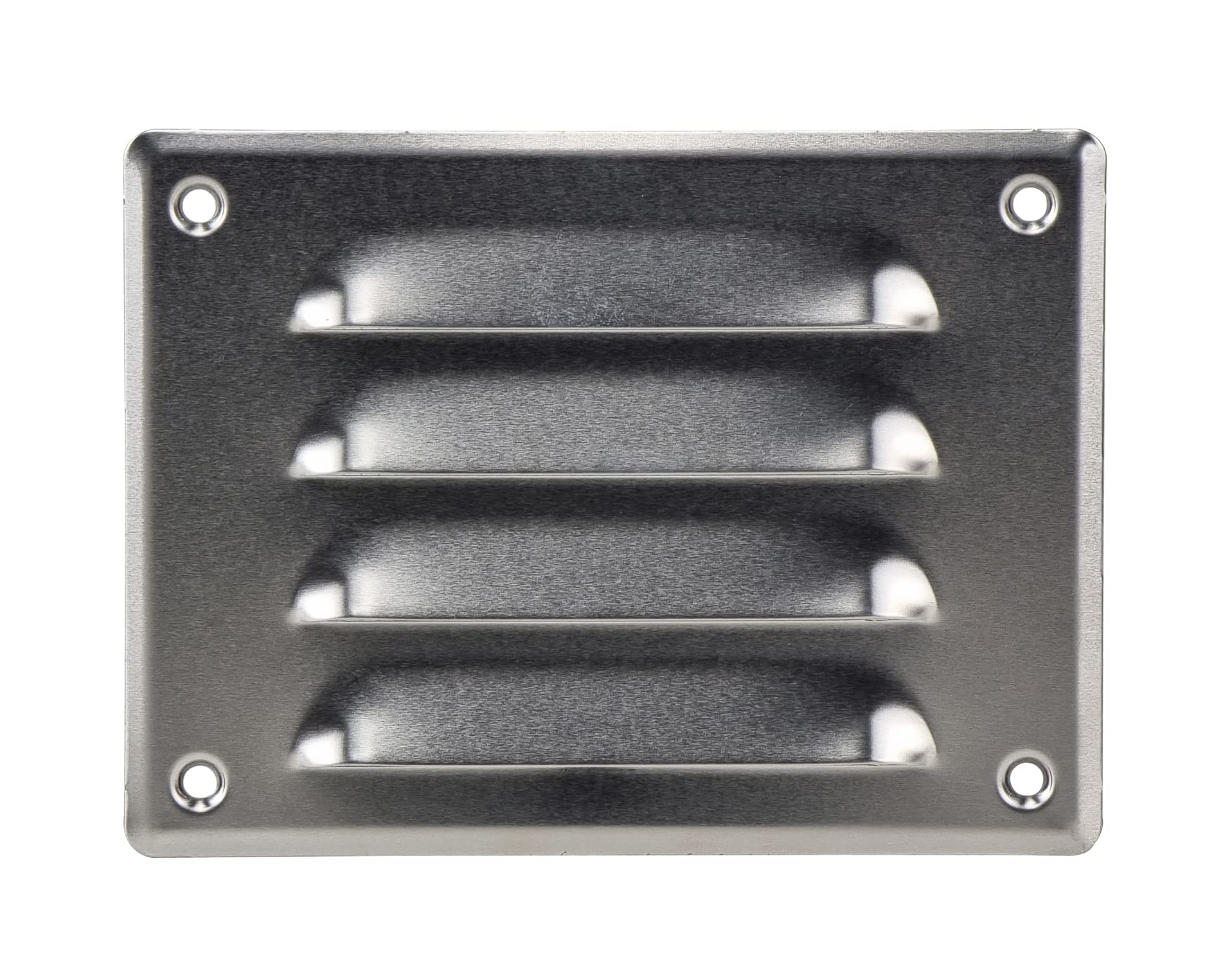 Steinberg14 Aluminium 140x105mm Metal Air Vent Cover with Insect Mesh - 5.5x4 inch Ventilation Grille - Rectangular Air Vents for Outdoor and Indoor - Air Vent Register for Walls and Ceilings