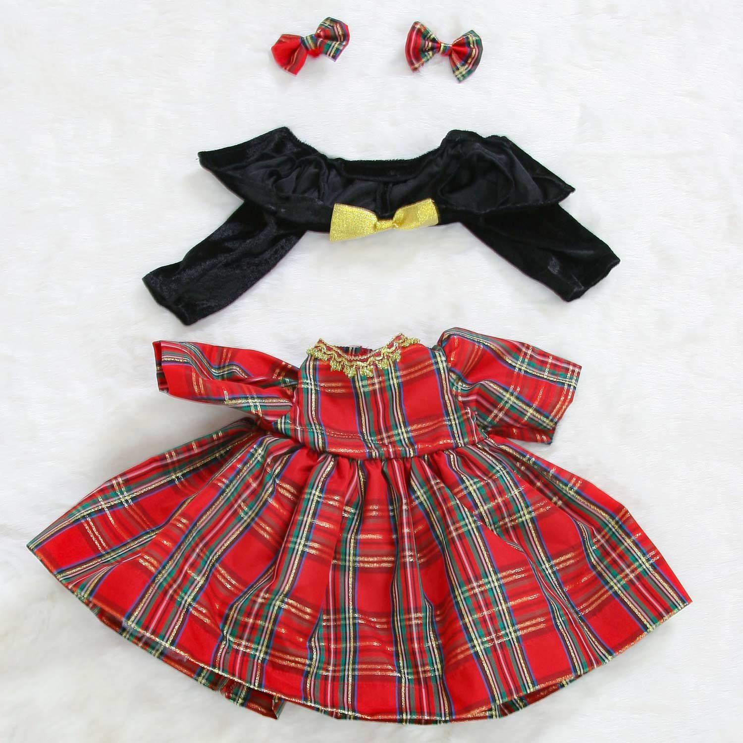 20-22/" Reborn Baby Girl Doll Clothes Clothing Dress Newborn Dress Set Xmas Gift