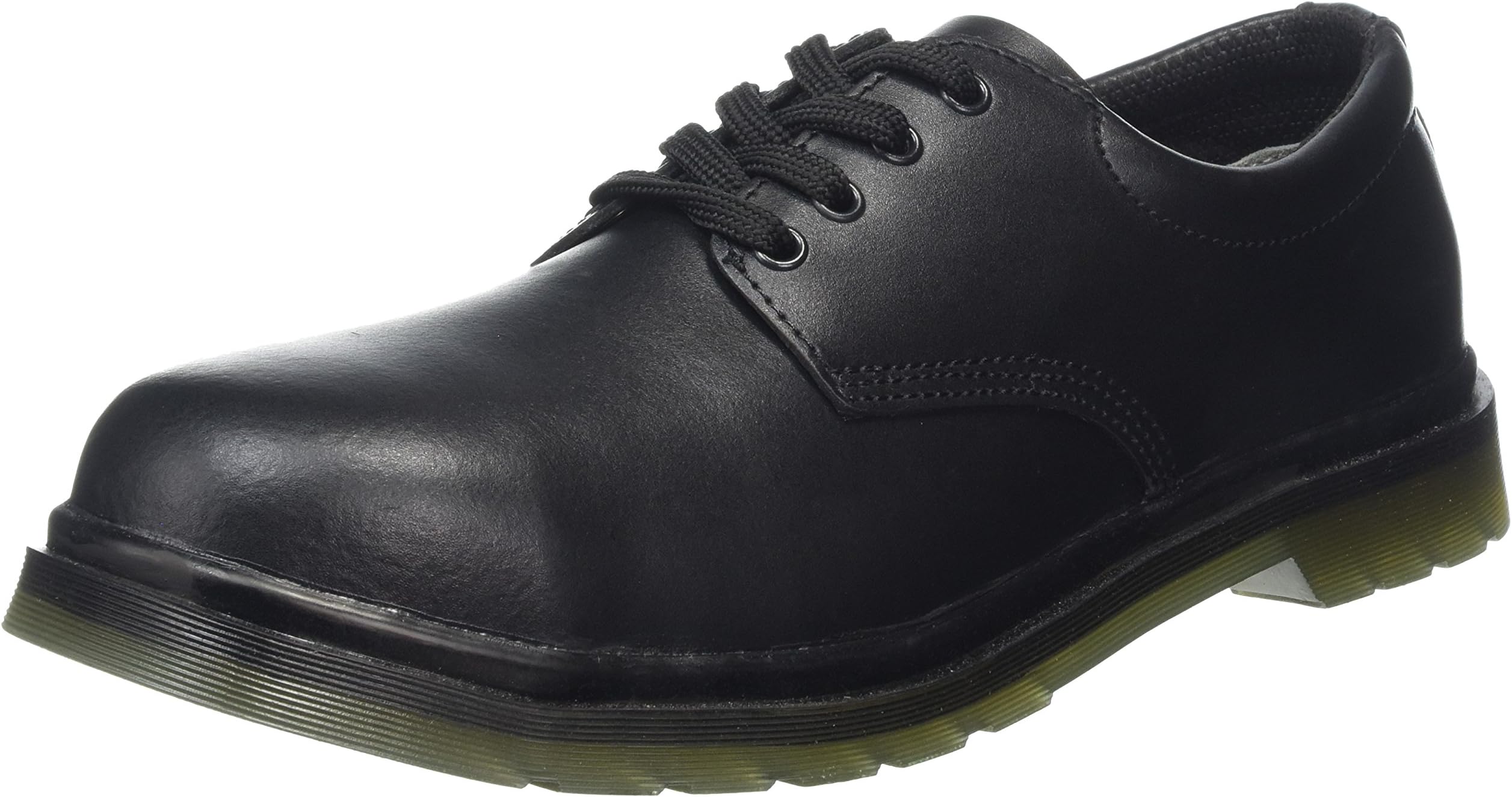 CAPPS Globe Trotters LH151 High Quality Mens Black Smooth Leather Gibson Safety Shoe With Steel Toe Cap