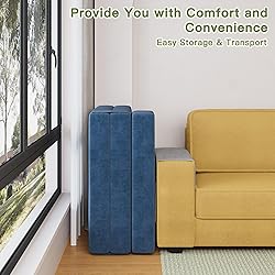 Luoxiao Folding Sofa Bed with Pillow, Foldable Sofa