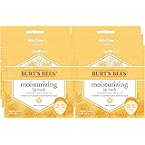 Burt's Bees 100% Natural Moisturizing Lip Mask, Single Use Conditioning Lip Care , 6 Count