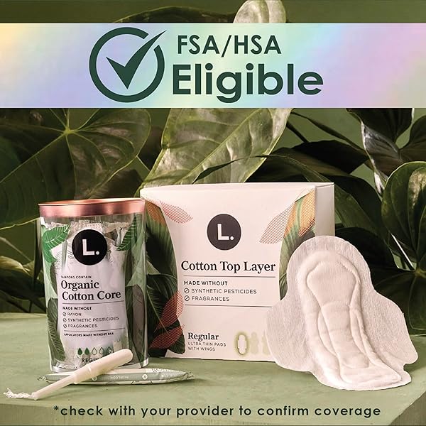 L. ULTRA THIN LINERS FOR WOMEN, REGULAR COVERAGE, ORGANIC COTTON TOP LAYER, UNSCENTED PANTILINERS, 100 COUNT