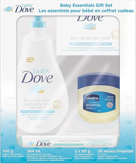 dove baby essentials gift set