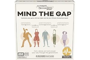 Spin Master Games, SolidRoots Mind The Gap Ultimate Connections, Amazon Exclusive, Trivia for Generations, Family Game Night, 4+ Players, Stocking Stuffer Gift Ideas for Ages 8 & Up