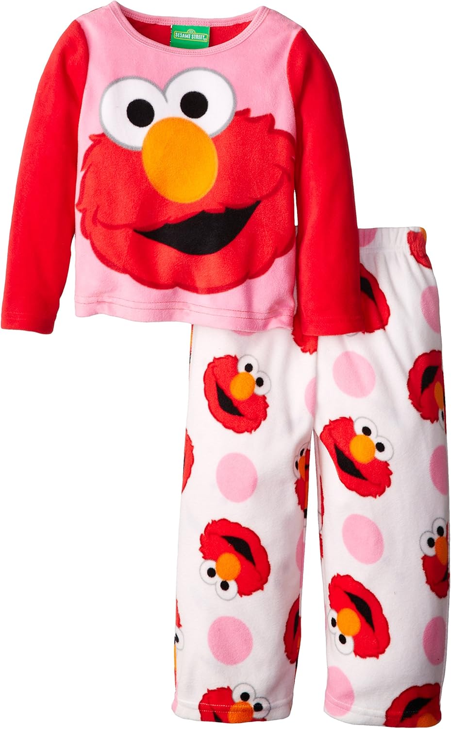 Elmo Little Girls' Sesame Street Cookie Monster Cozy Fleece