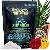 Mycorrhizal Fungi for Soil, Root Stimulator for Plants, Ultra Concentrated Mycorrhizae for Plants Strong Roots & Living Soil, Trifecta Myco Supreme Plant Root Stimulator for Tree, Rose and Flower Care