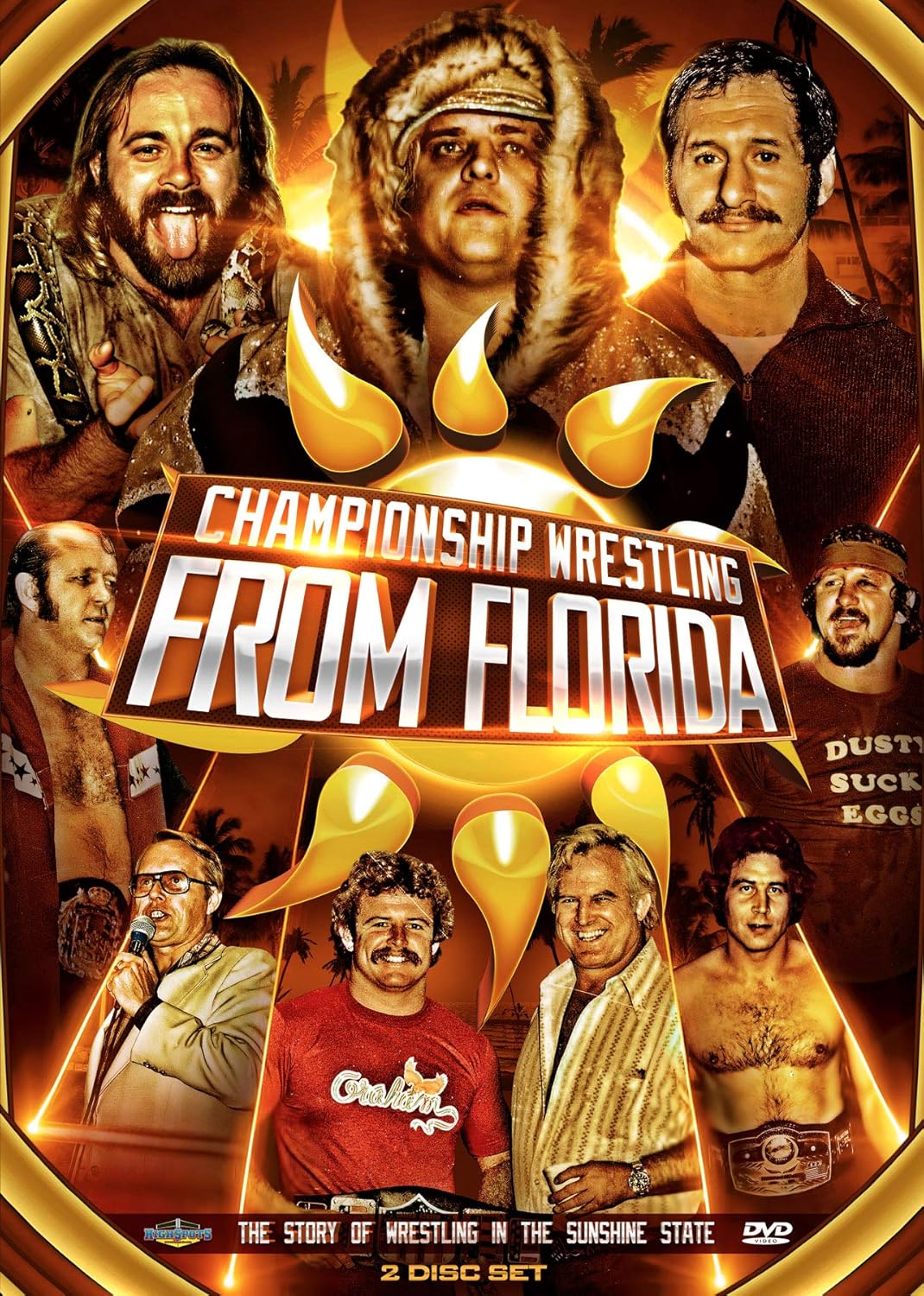 Amazon Com Championship Wrestling From Florida The Story Of Wrestling In The Sunshine State Double Dvd Set Movies Tv
