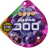 (Pack of 6) Japanese UHA Kororo Gummy Candy - Grape Flavor 40g