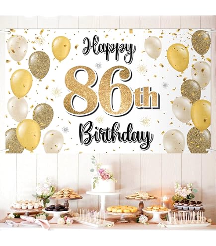 IMISI Geburtstags-Banner Zum 24. – Happy Birthday, 115x180 Cm, Rosa-gold, Mit Aufhängeschnur