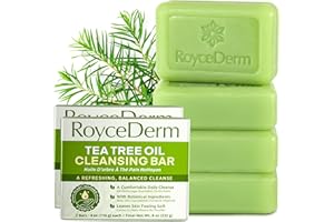 RoyceDerm Tea tree oil soap - 4 Bars
