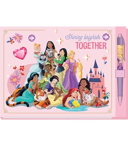Disney Authentic Autograph Book with Pen, 2 pack (Blue and Black