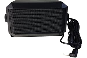 Anteenna TW-07-L Type CB EXTENAL Speaker for Mobile Transceiver (Ham Radio/CB Radio) with Swivel Bracket 5W 1.8M Cable with 3.5mm Mono L Type Plug