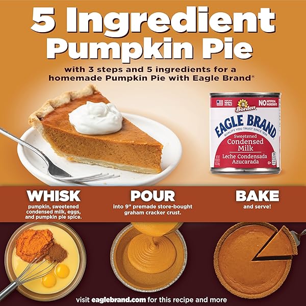 EAGLE BRANDS SWEETENED CONDENSED MILK POUCH 14OZ