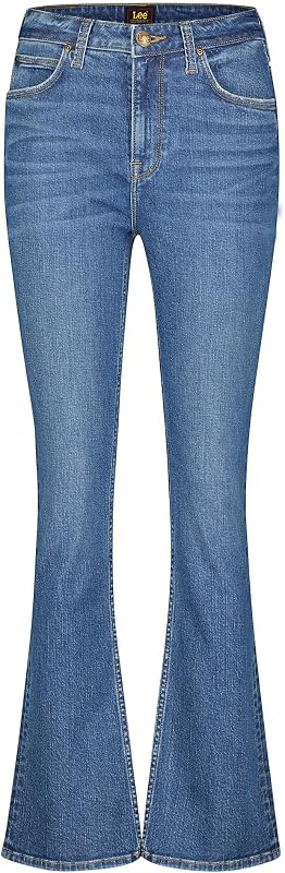 - Jean Femme - Coupe Bootcut Taille Haute - Breese Boot - Valiant Blue