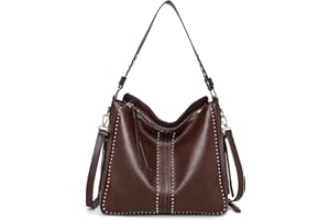 Montana West Hobo Handbag for Women Large Purses and Handbags with Studs and Crossbody Strap