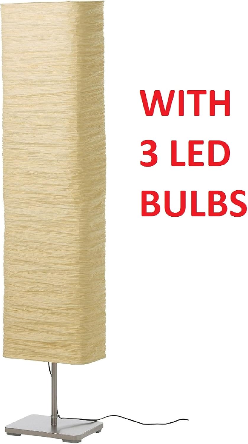 Ikea Magnarp Floor Lamp With Led Light Bulbs Amazon Com