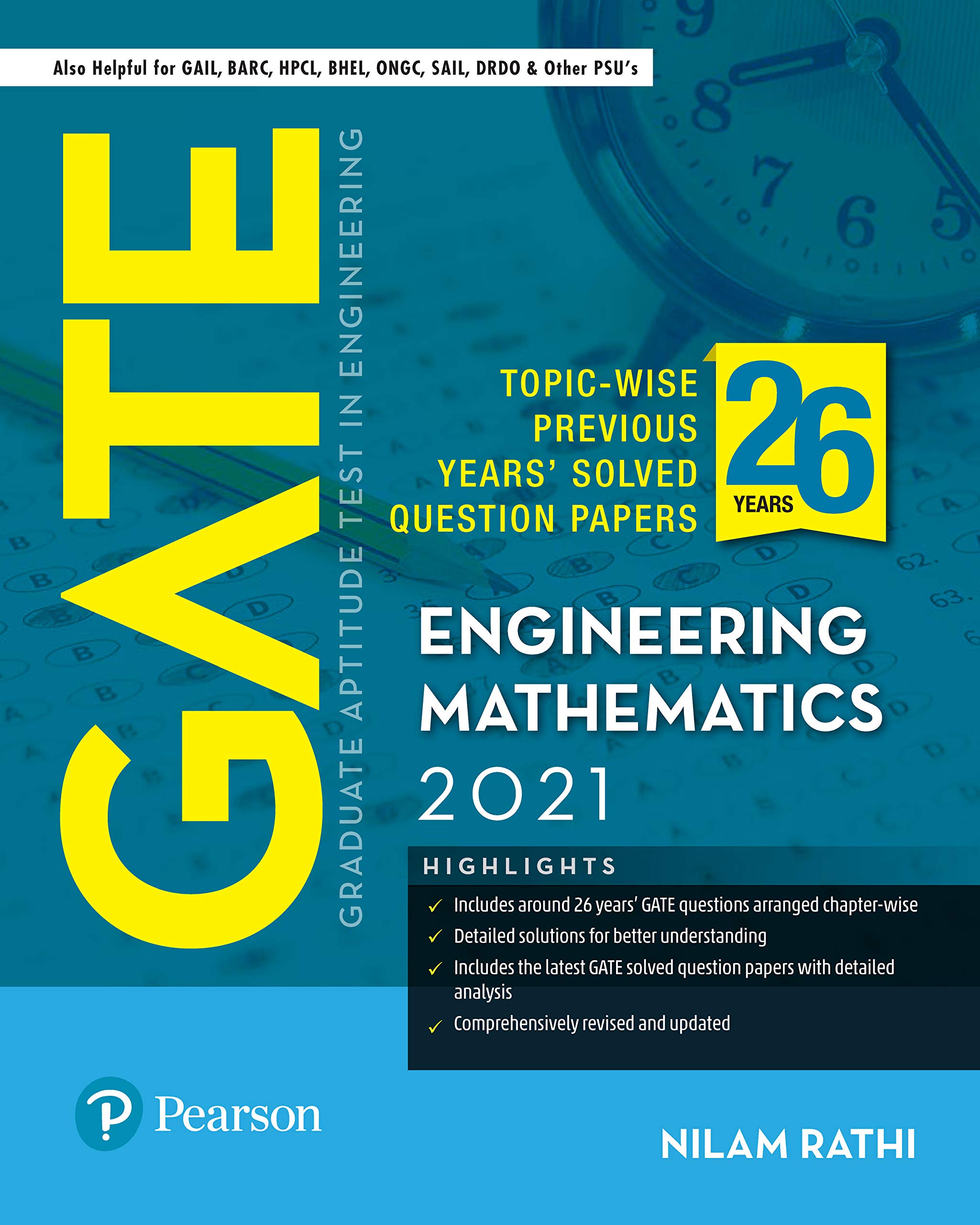 GATE Topic-wise Previous Years’ Solved Question Papers Engineering Mathematics GATE Topic-wise Previous Years’ Solved Question Papers Engineering Mathematics