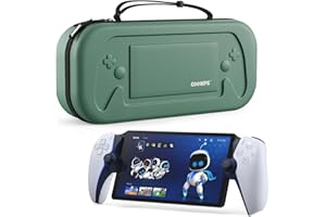 COOWPS Carrying Case for PlayStation Portal Remote Player 30th Anniversary Edition, Protect Your PS Portal in Style, at Home or On the Move, Dark Green