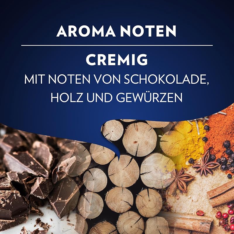 Crema e Gusto, Cremiges Espresso-Erlebnis mit Noten von Nüssen und Schokoladen-Aroma, 10x10 Kapseln, Nespresso kompatibel
