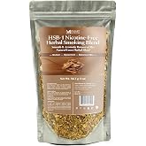 HSB-1 Nicotine-Free Herbal Blend for Smoking Cessation Support &ndash; Mullein, Spearmint, Red Raspberry, Skullcap &amp; Passion Flower &ndash; No-Tobacco No-Nicotine No-Caffeine &ndash; 2 oz (56.7 g)