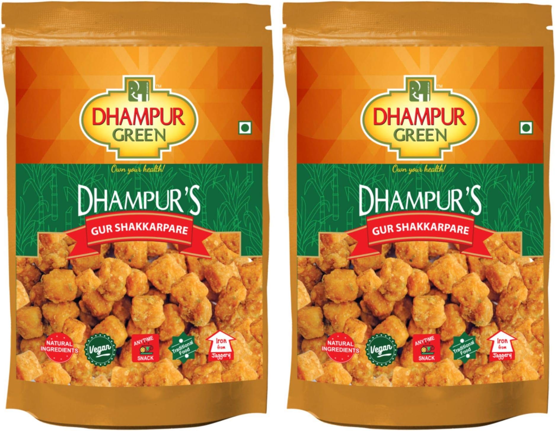 Dhampure Speciality Gur Shakkarpare (150 g)