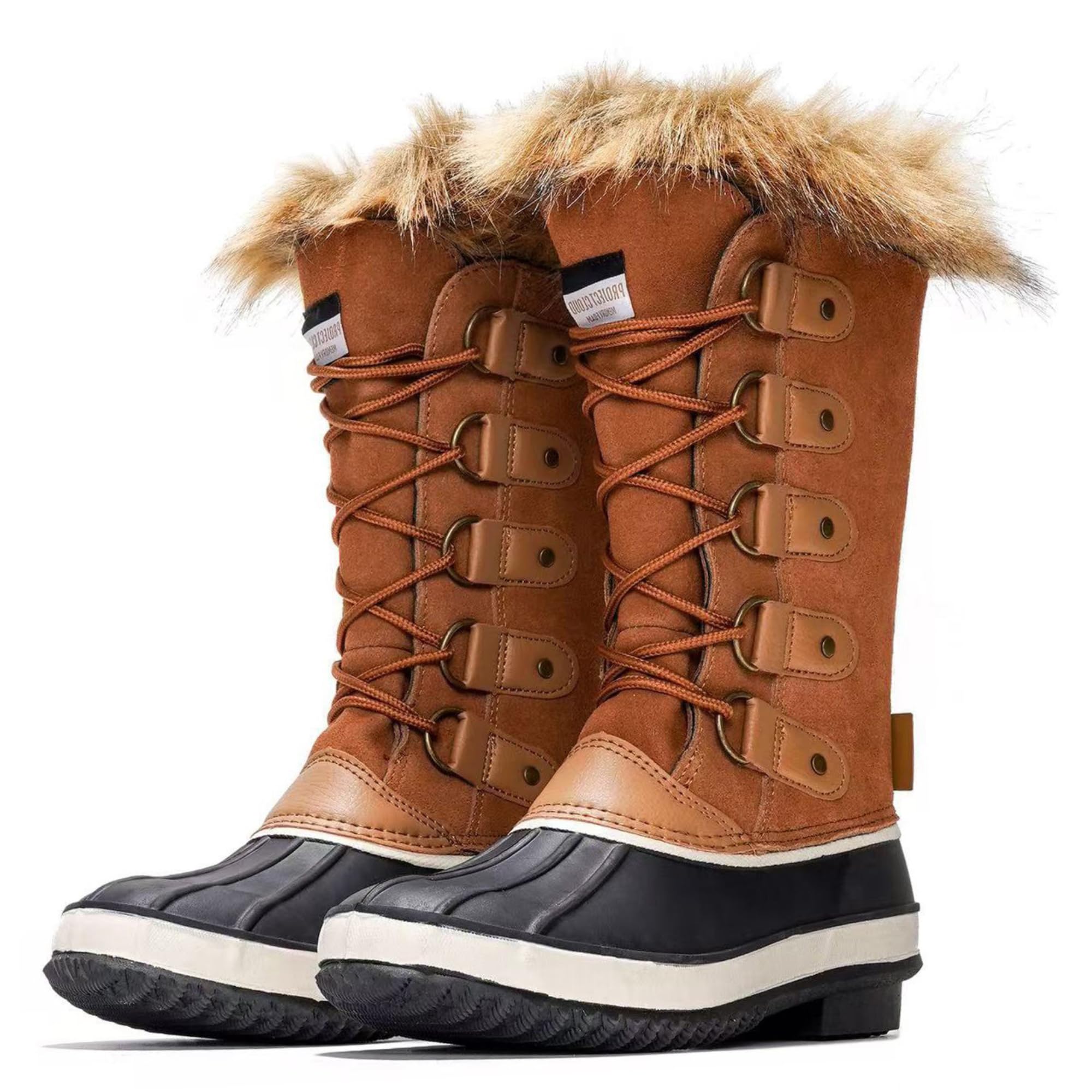 Project Cloud Womens Snow Boots - Genuine Leather