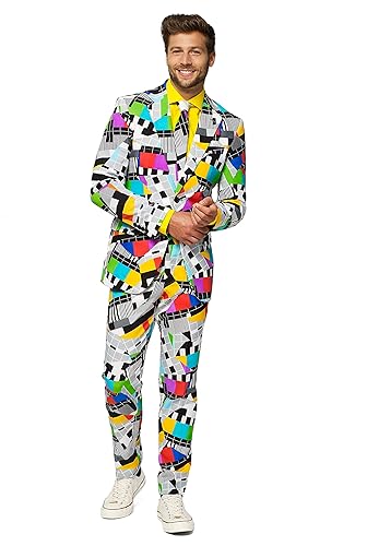Opposuits Men's Party Funny Crazy Prom Suit Costume Testival - Main Image