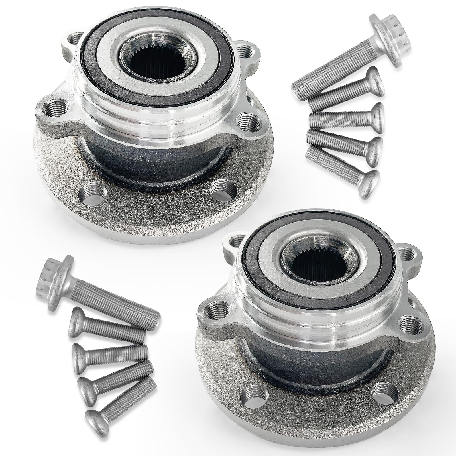 Pair 513253 FWD/AWD Front Wheel Bearing Hub