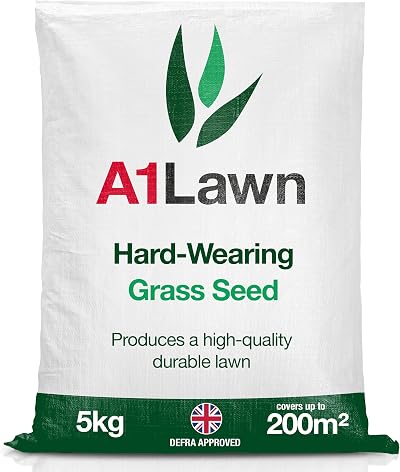 A1Lawn A1 Lawn 5kg Durable Fast Growing Seed DEFRA Certified
