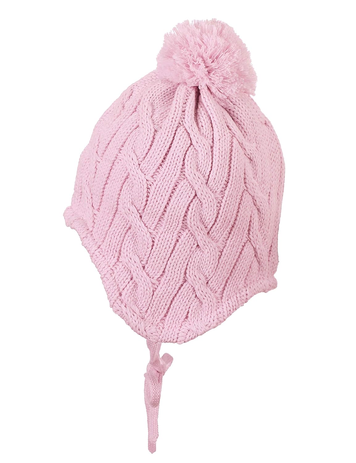 Rose Age 12 18 Mois Sterntaler Bonnet Tresse Pour Fille Avec Pompon Taille 49 Cm Bebe Bebe Puericulture