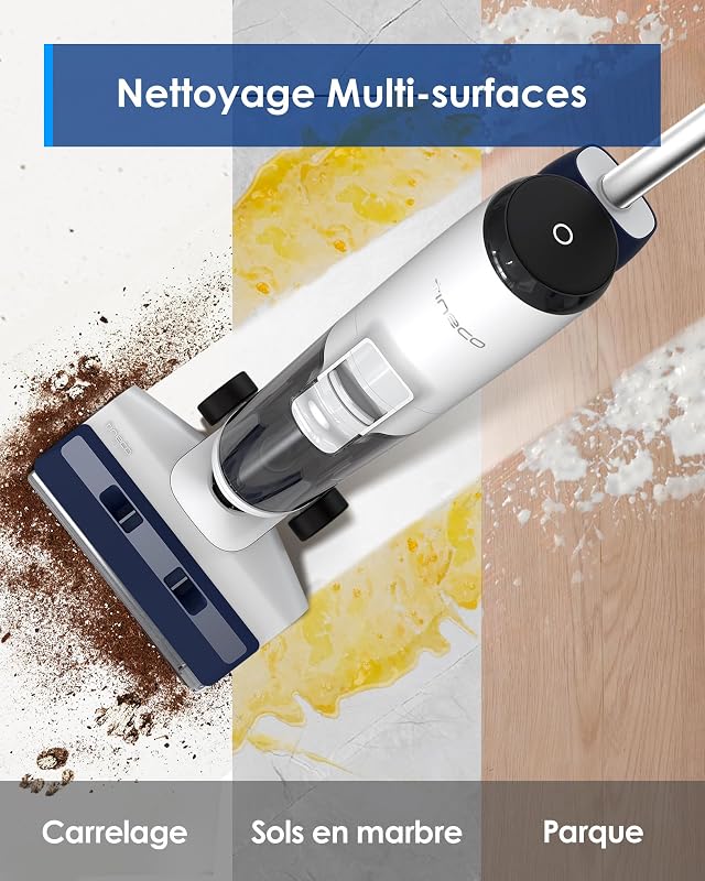 iFLOOR 5 Breeze Complete Aspirateur Laveur, Nettoyage des Bords