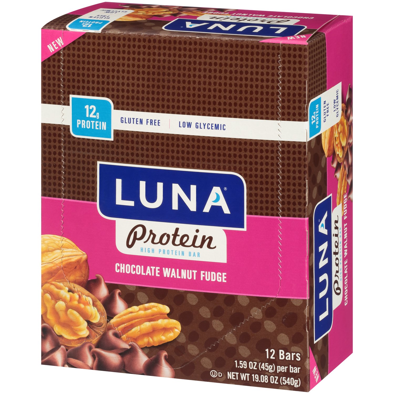 LUNA PROTEIN Gluten Free Protein Bar Chocolate Mint