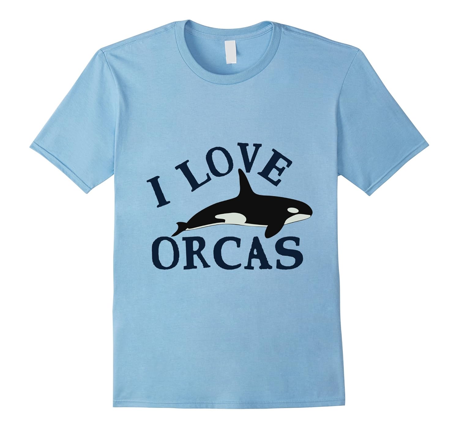 I Love Orcas - Cute Gift T-Shirt For Whale Lovers-ANZ