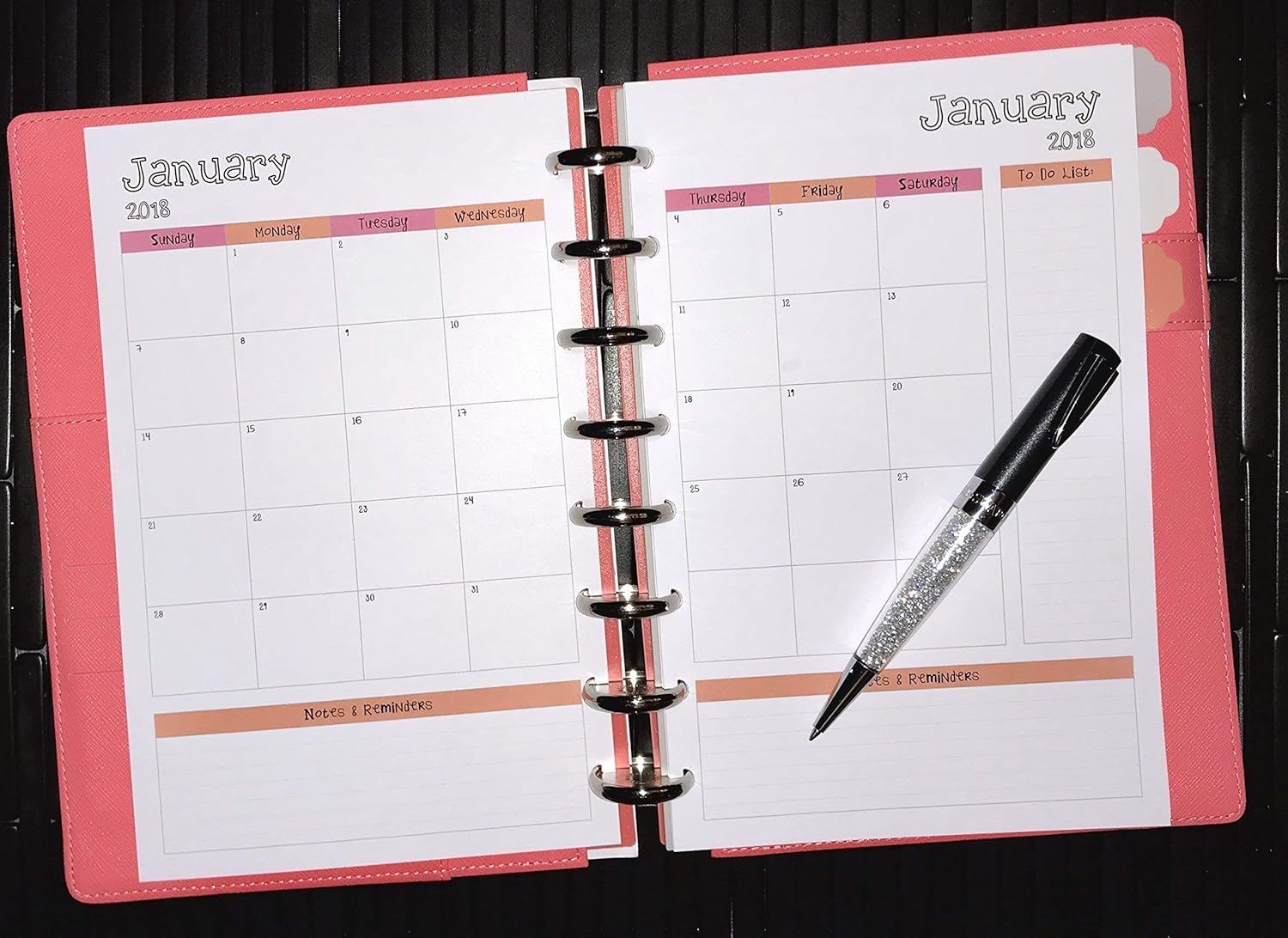 2023 Calendar Book 2019 2020 2021 2022 2023 Monthly Calendar for Discbound Planners, Fits Circa Junior
