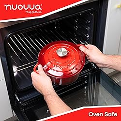 Cast Iron Dutch Oven with Lid – Non-Stick